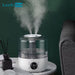 Smart Air Humidifier 3000ML - Double Mist Aroma Diffuser with Remote Control & Timer for Home and Office