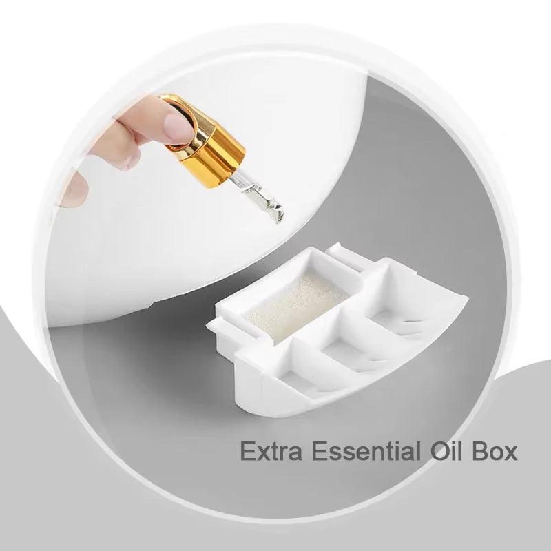Smart Air Humidifier 3000ML - Double Mist Aroma Diffuser with Remote Control & Timer for Home and Office