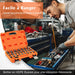 Débloquez vos projets avec notre Kit de 27 PCS Extracteurs de Vis et Boulons en Bleu/Orange - L'outil indispensable pour tous vos travaux de bricolage ! 💪🔧